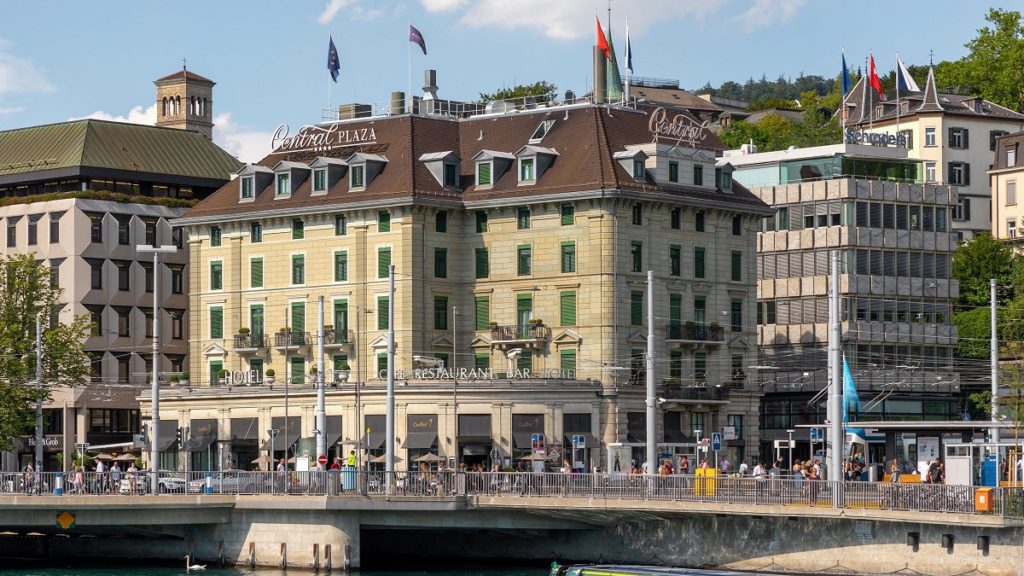 Central Plaza Hotel in Zürich beim Central