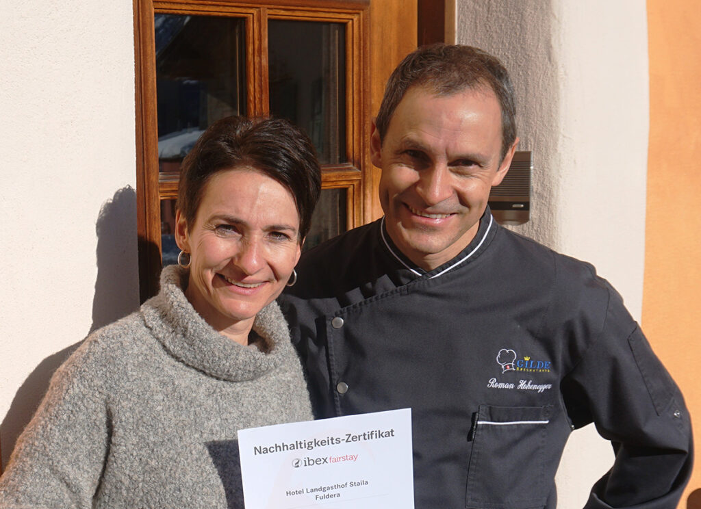 Irène Hohenegger, Geschäftsführerin, Hotel Landgasthof Staila Fuldera