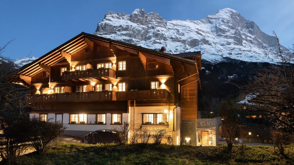 Hotel Restaurant Glacier Grindelwald Aussenansicht
