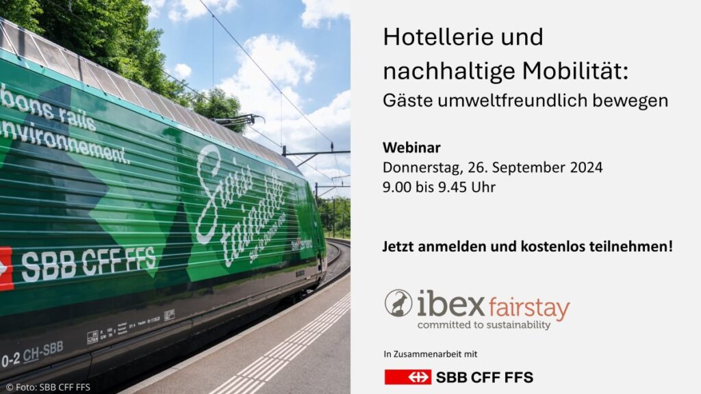 Visual Webinar Hotellerie und nachhaltige Mobilität